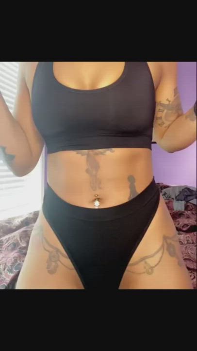 Ebony Fitness Thick clip