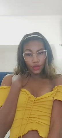 Camgirl Ebony Latina Model Seduction Skinny Teen Webcam clip