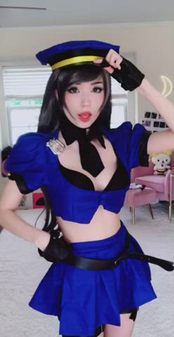 Asian Cosplay Cute Model clip
