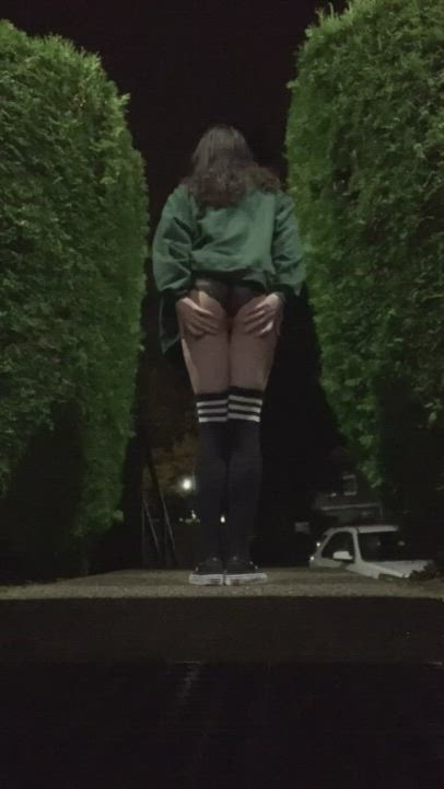 Femboy Panties Public Upskirt clip
