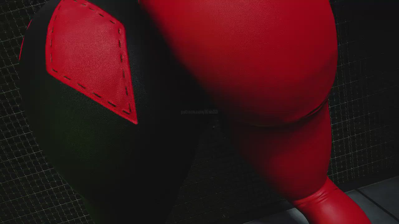Ass Babe Big Ass Booty Bubble Butt Close Up Clothed Curvy Cute Harley Quinn Hentai