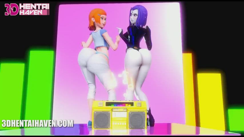 3D Anime Big Ass Cartoon Dancing Hentai NSFW Rule34 Twerking clip