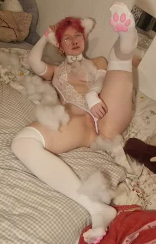 femboy kitten petplay pussy clip