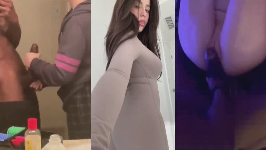 bbc bbc slut cock worship goonette gooning worship r/bbc_splitscreen r/gooned goth-girls