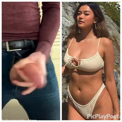 asian babecock celebrity cumshot gooning thick tiktok tribbing tribute r/gooned clip