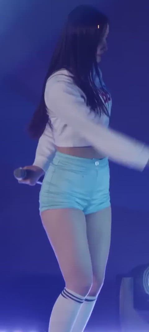 celebrity korean shorts stomach kpop clip