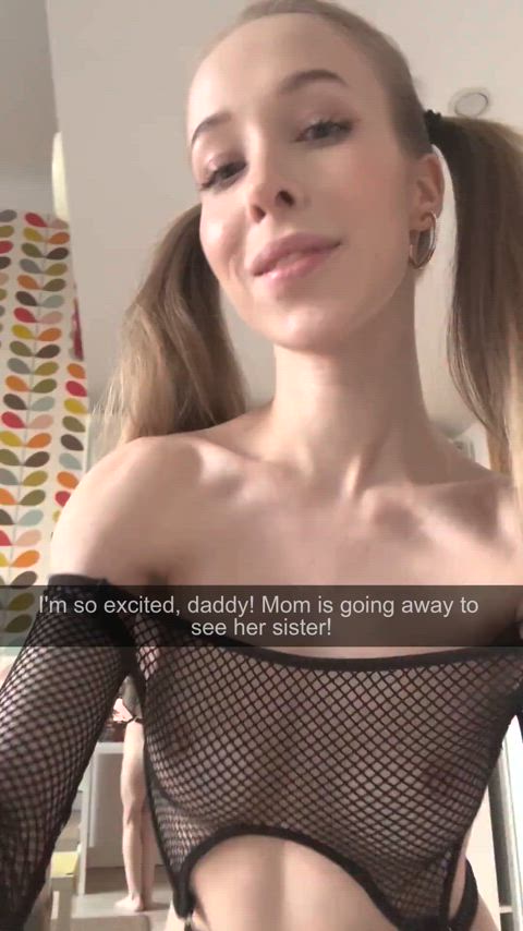 blonde petite step-daughter clip