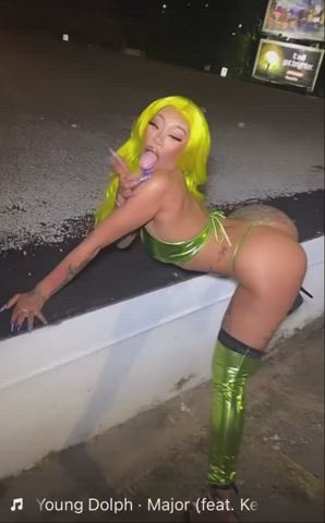 Ass Booty Ebony Pretty Tattoo Thick Twerking clip