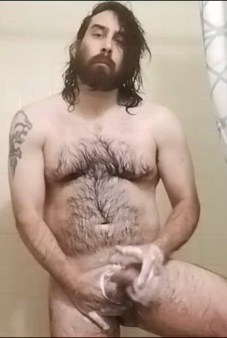 Thought I'd show off my soapy cock