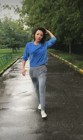 asian flashing nipples outdoor smile clip