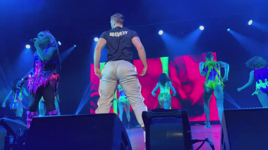 Big Ass Bubble Butt Celebrity Clothed Dancing Gay Stripping Twerking Underwear clip