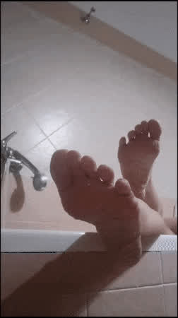 Feet Fetish Tickling Bathtub ASMR - 02