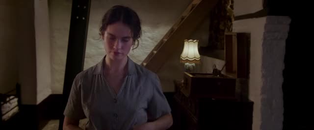 Lily James nude in The Exception (HD)