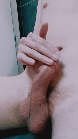 Teasing and edging myself with fingers