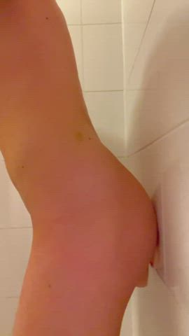 Sissy Dildo Shower Could Feel The Balls Slapping My Ass 😋