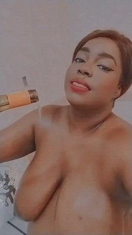 boobs ebony natural natural tits clip