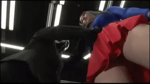Asian Belly Button Punishment Superheroine clip