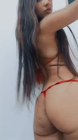 latina lingerie model seduction small tits teen teens clip