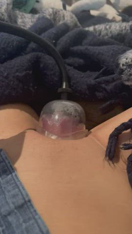 I popped off my pump [f] (Did this today in my bed, Feb 2, 2022)