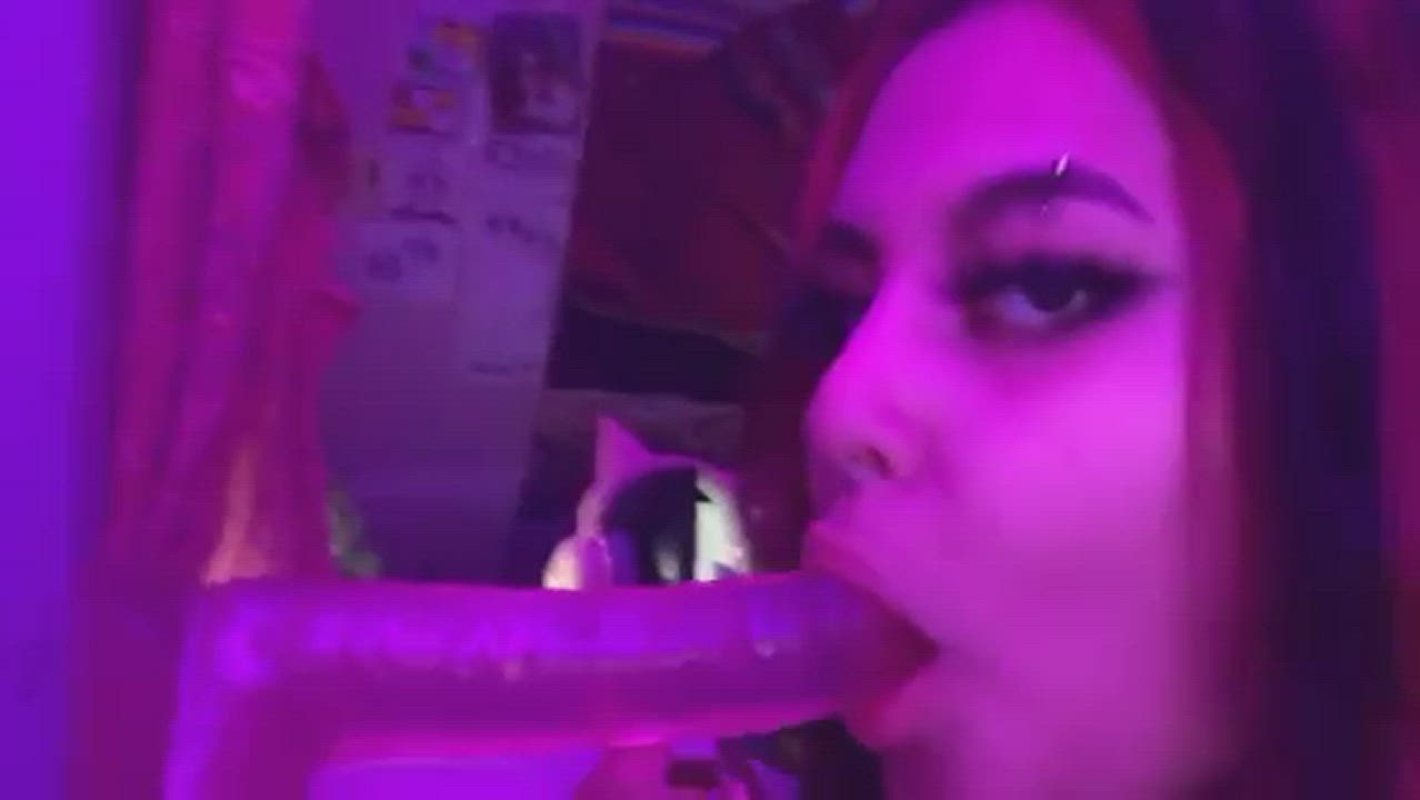 Blowjob Dildo Emo clip