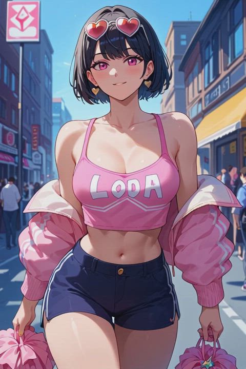 animation anime asian clothed clothing hentai hips japanese hanime clip