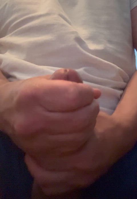 Double Fisting My Fat Cock And Covering Your Face With A Massive Load