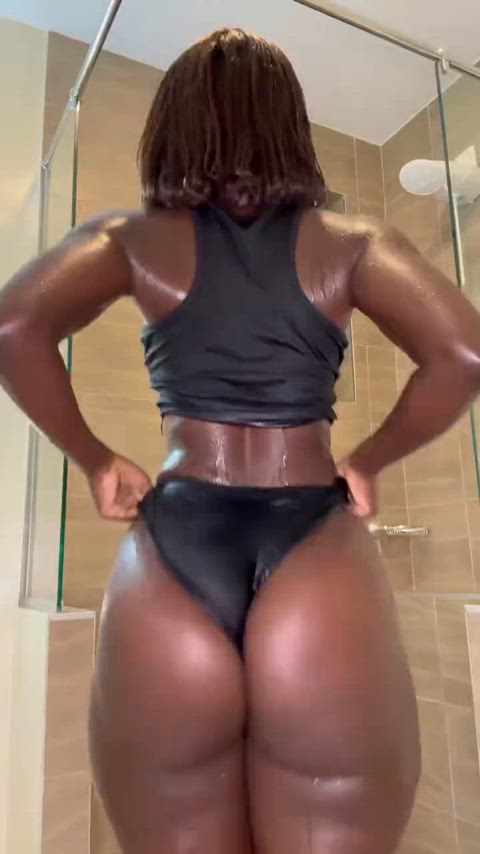big ass booty bubble butt ebony hips round butt tiny waist clip