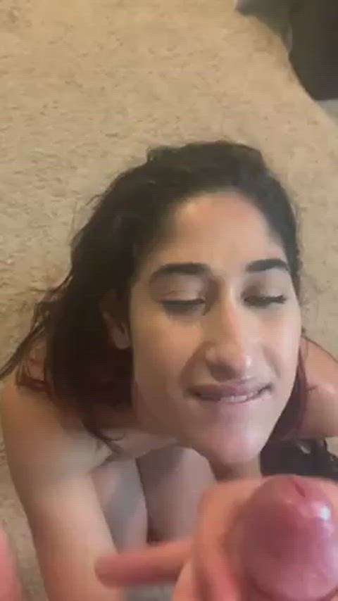 amateur cum cumshot cumshots facial facial expression pov cumslut clip