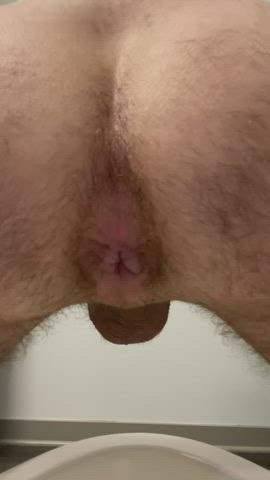 Ass Hairy Toilet clip