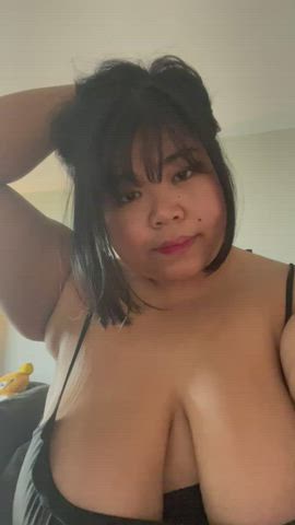 asian bbw boobs tits titty drop clip