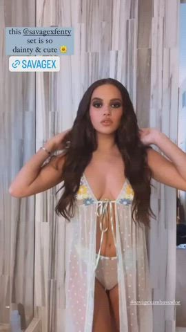 cleavage lingerie madison pettis clip