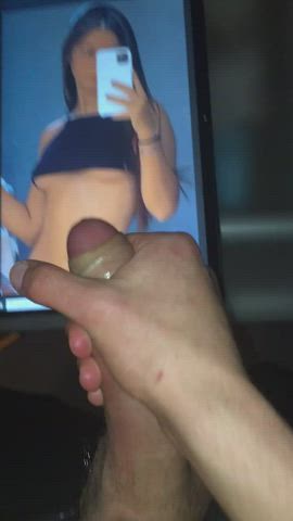 Slut asked me to cover her in cum so I did