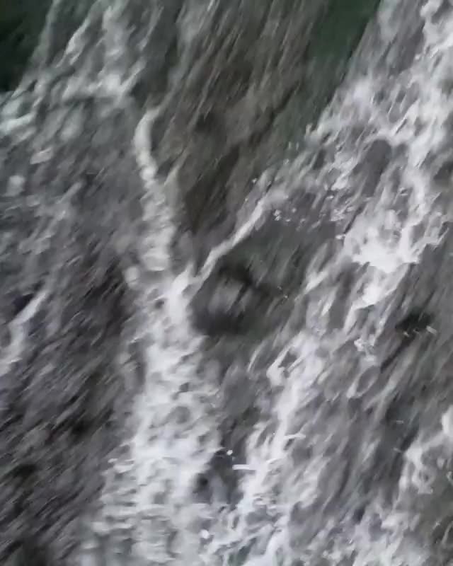 Ela Pasion in waterfall