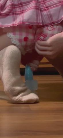 ass dildo pink clip