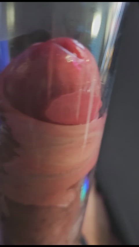 Epic cum shot from uncut cock 1/2