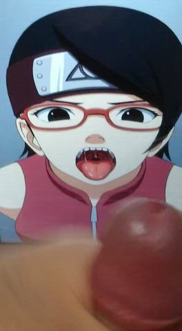 My first cumtribute for Sarada's little slut