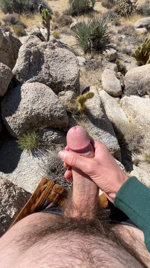 Got horny while hiking
