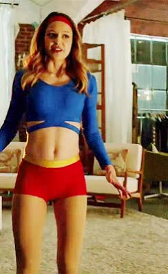 Melissa Benoist, this should’ve been the Supergirl suit