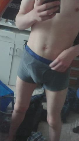 These boxers are kinda tight, had trouble getting them off haha. dm me dm me dm me