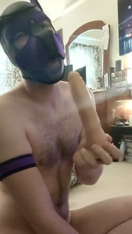 deepthroat dildo hairy chest nude puppy sex toy toy clip