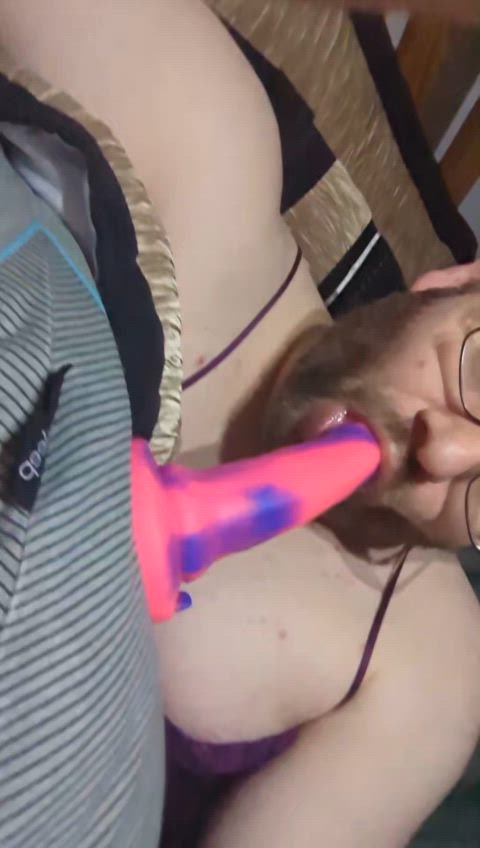 dildo male oral clip