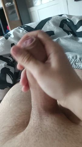 horny male masturbation solo thick thick cock clip