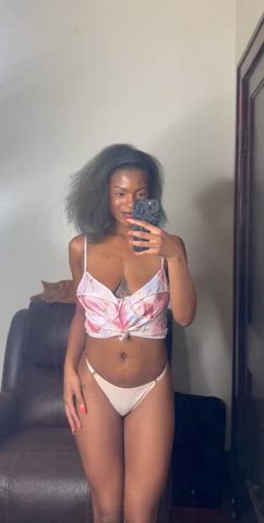 19 years old amateur cute ebony lingerie onlyfans petite solo clip