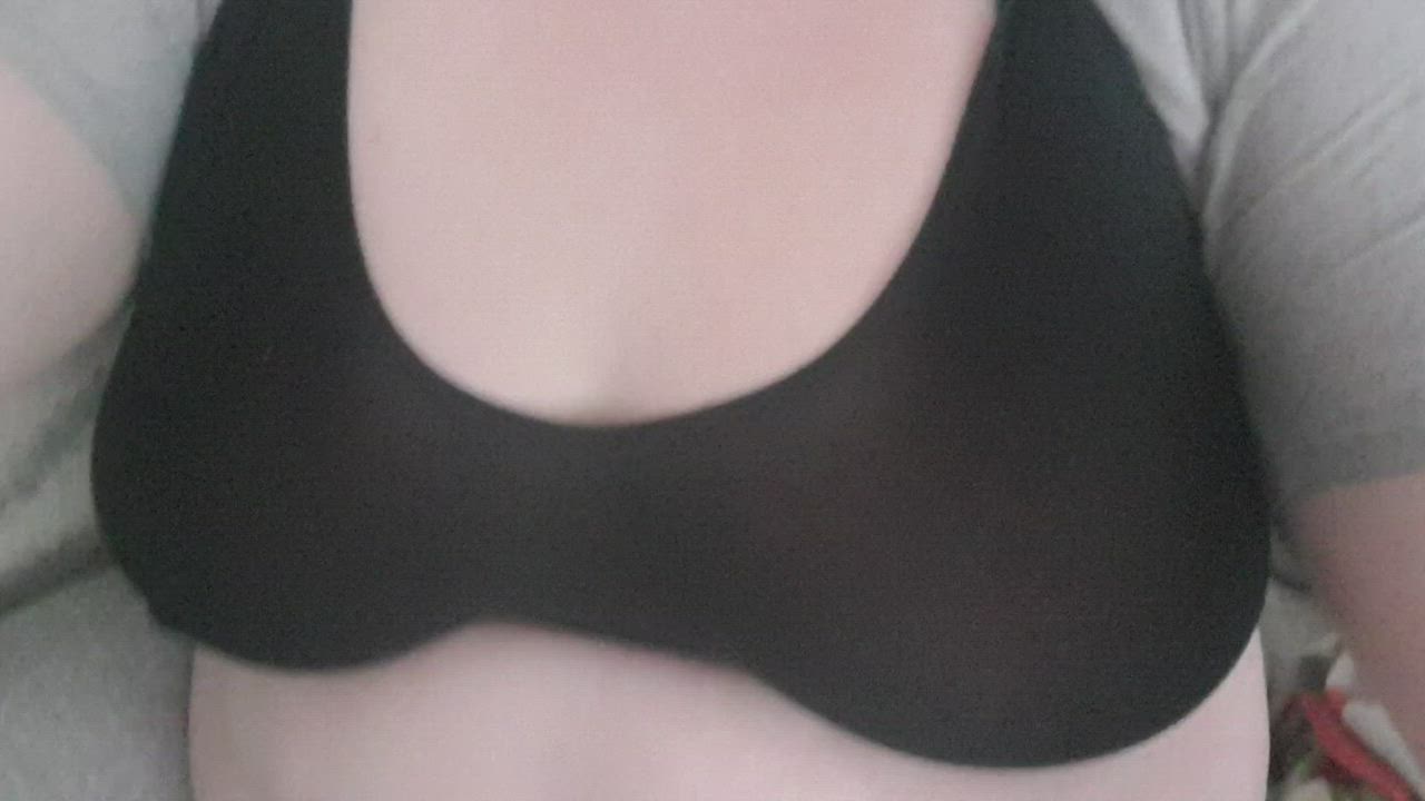 I hope I didn't miss titty Tuesday!! Does my sports bra cover enough?