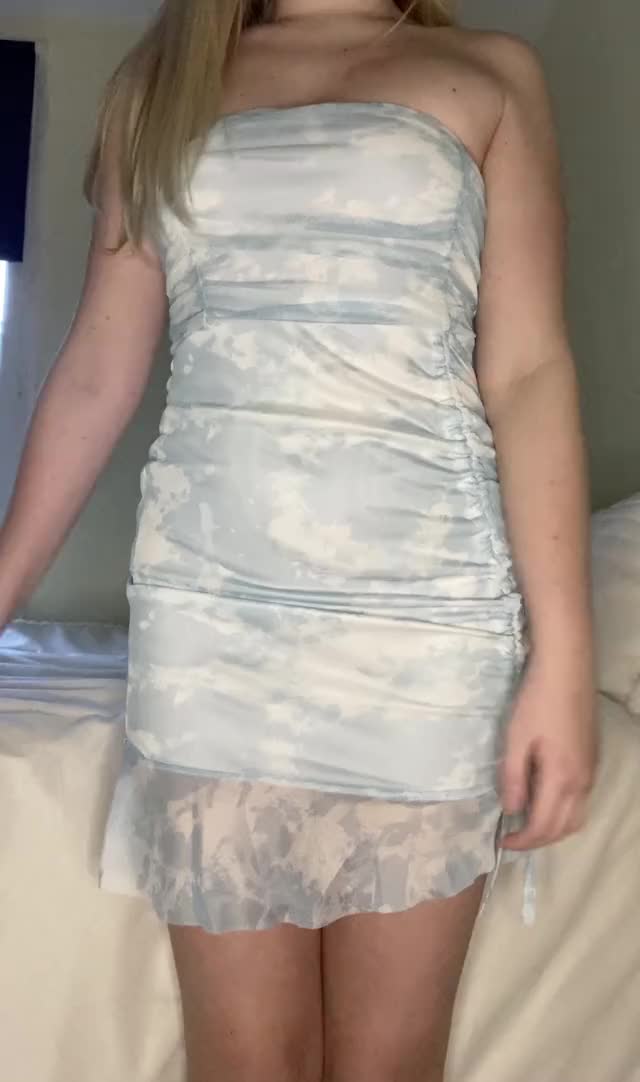 Would you let a teenager suck your dick in this dress?? [19] [F]