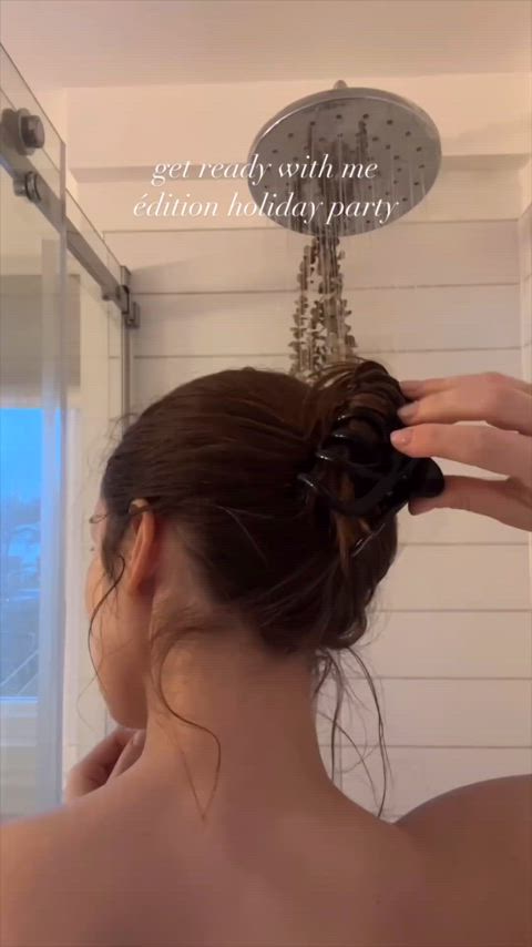 brunette canadian cute clip