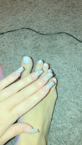 feet feet fetish nails clip