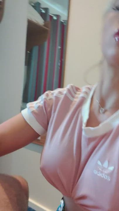 A porn gif by hesm20. a professional girl follows all the principles of work