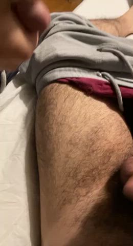 Someone come lick this cum off me