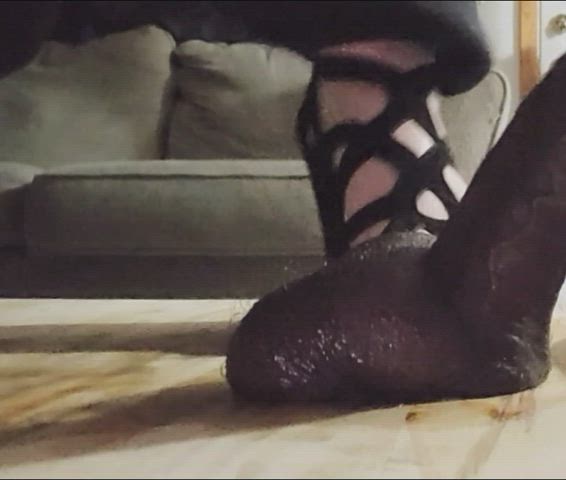 ballbusting ballplay foot fetish clip